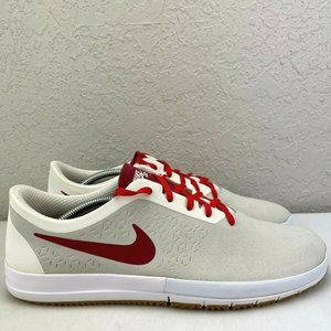 Nike Free Nano SB Summit White Red Skateboard Athletic Sneaker Shoe Mens Size 11